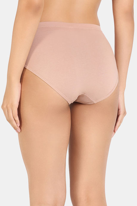 Zivame Medium Rise Full Coverage Hipster Panty (Pack of 2) - Roebuck — image 3